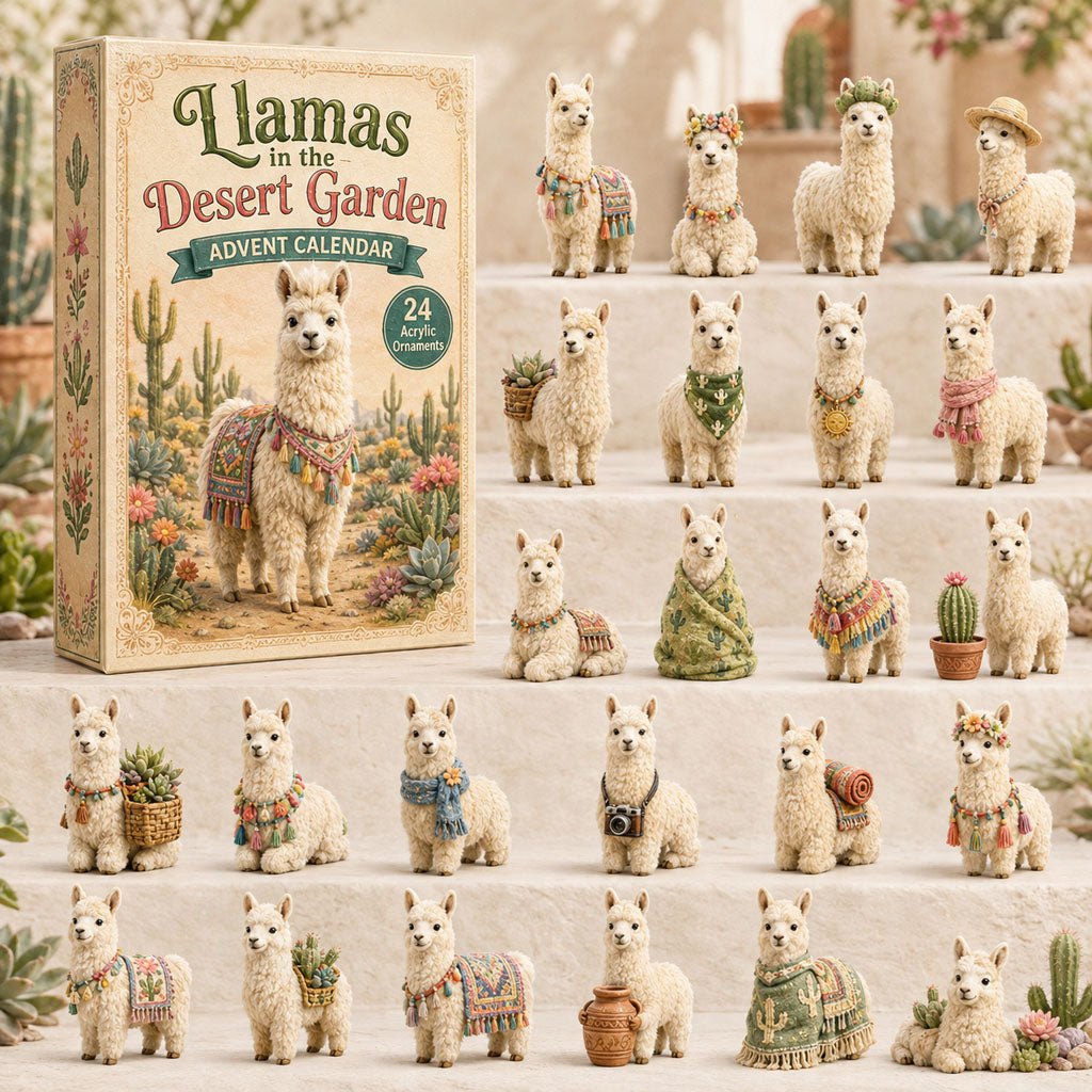 Desert Llama Garden advent calendar