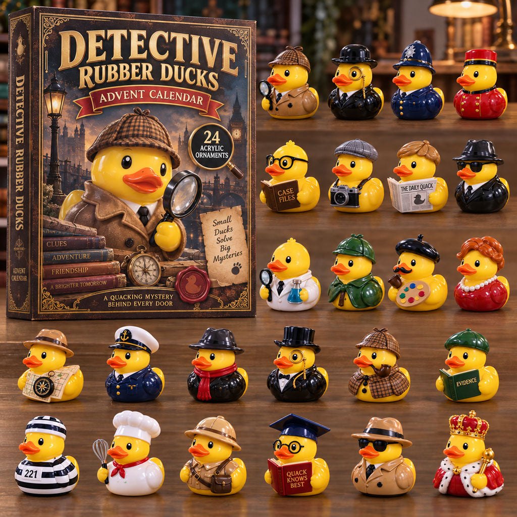 Detective Rubber Ducks advent calendar