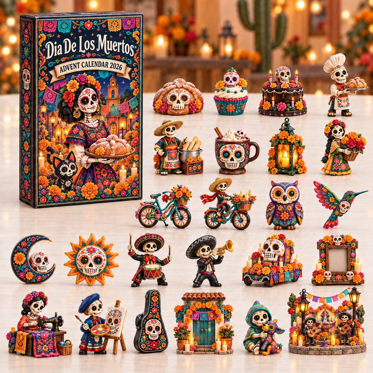 Dia De Los Muertos advent calendar