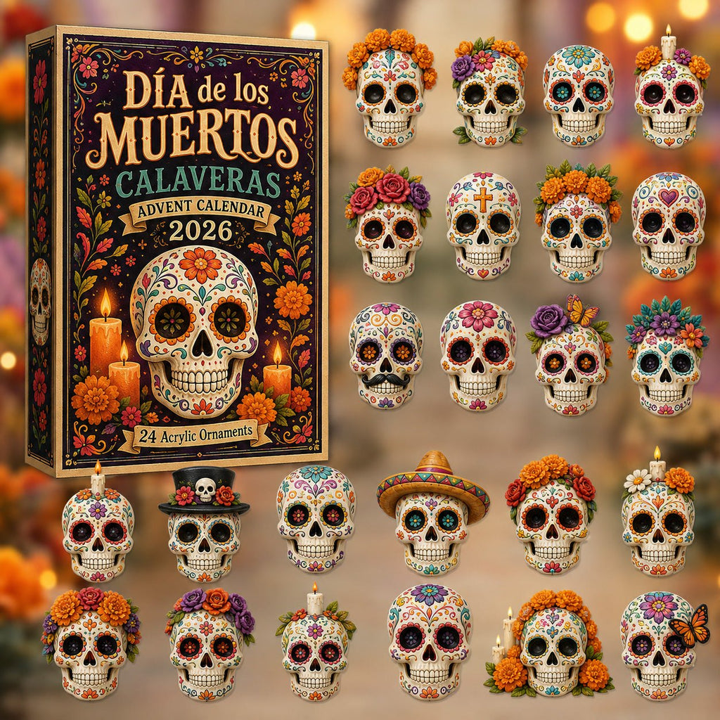 Dia de los Muertos Calaveras advent calendar