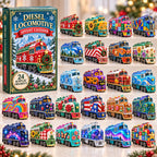 Diesel Locomotive advent calendar