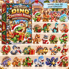 Dino Christmas Parade advent calendar