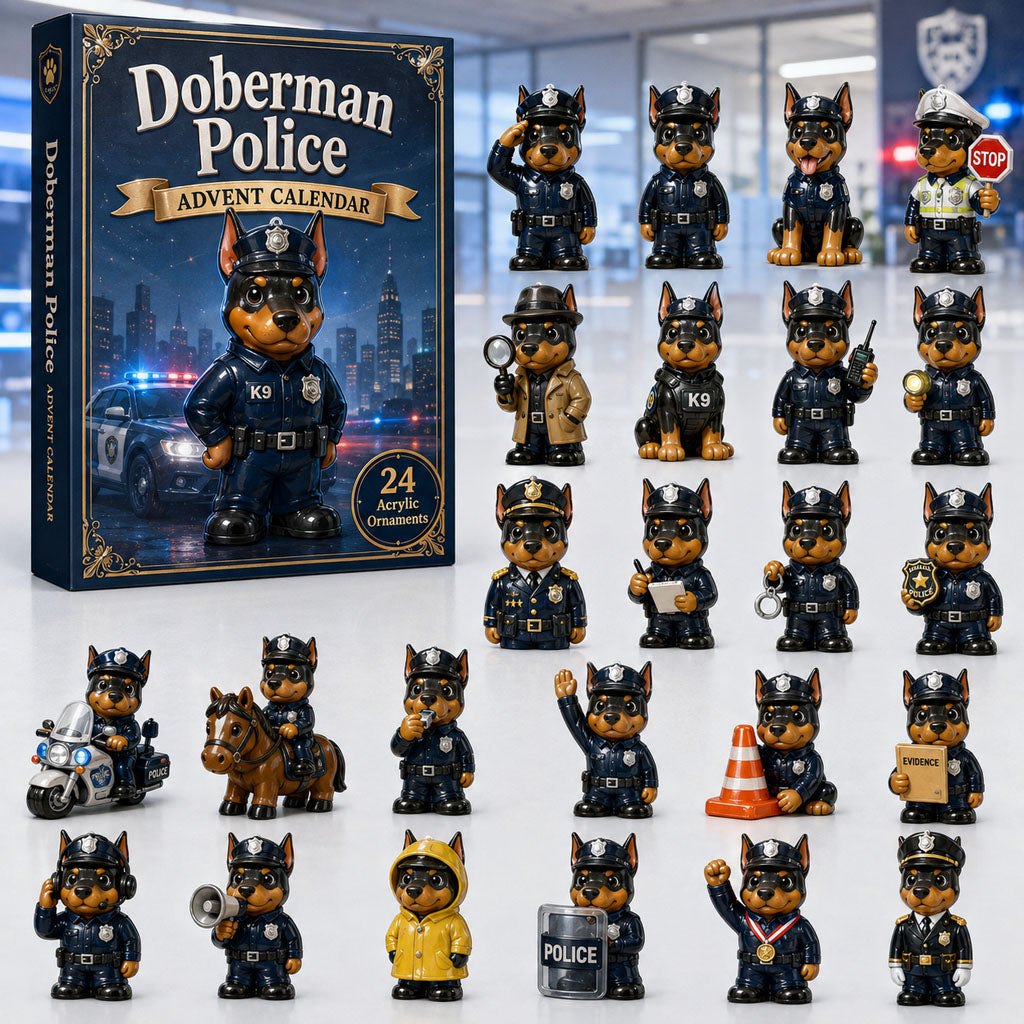 Doberman Police advent calendar