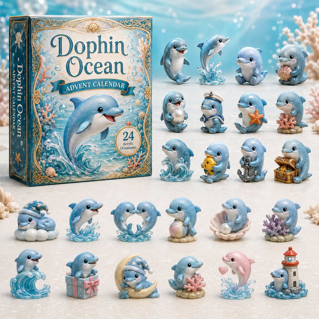 Dolphin Ocean advent calendar