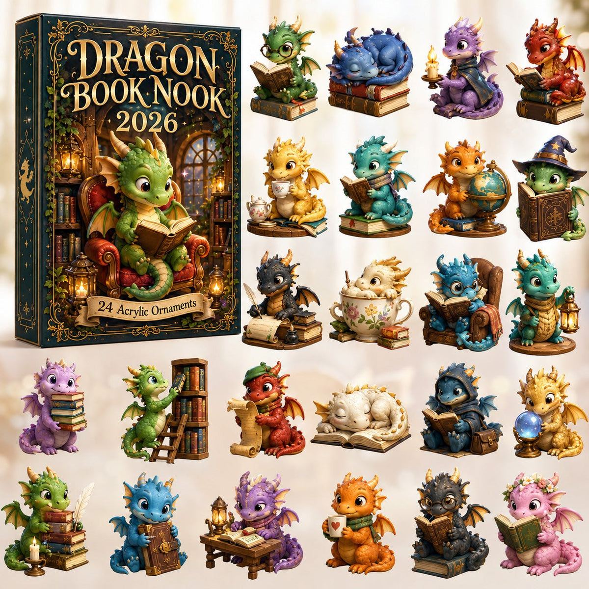 Dragon Book Nook advent calendar