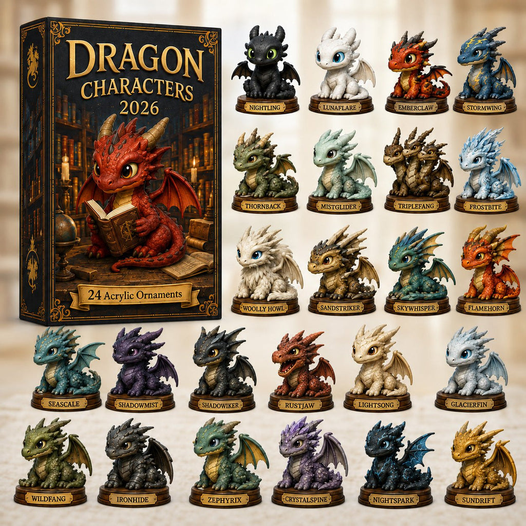 Dragon Characters advent calendar