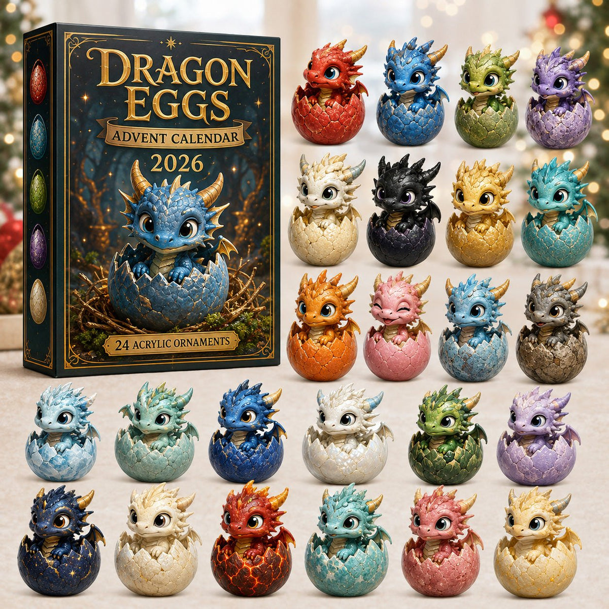 Dragon Eggs advent calendar