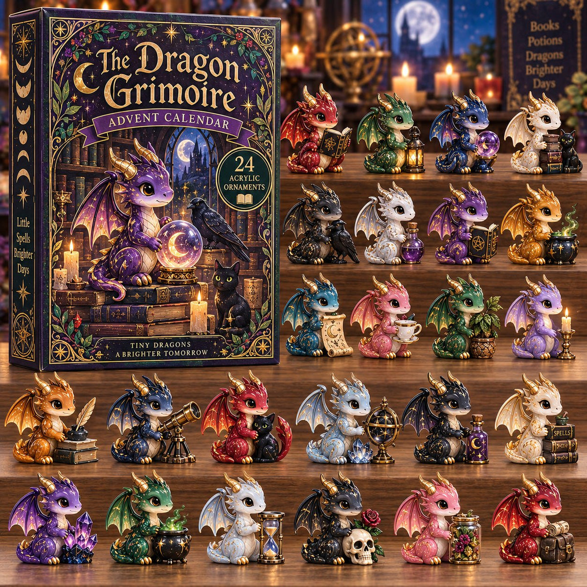Dragon Grimoire advent calendar