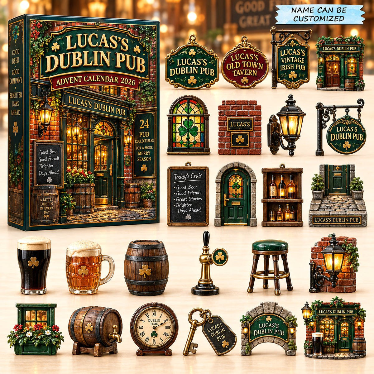Dublin Pub advent calendar