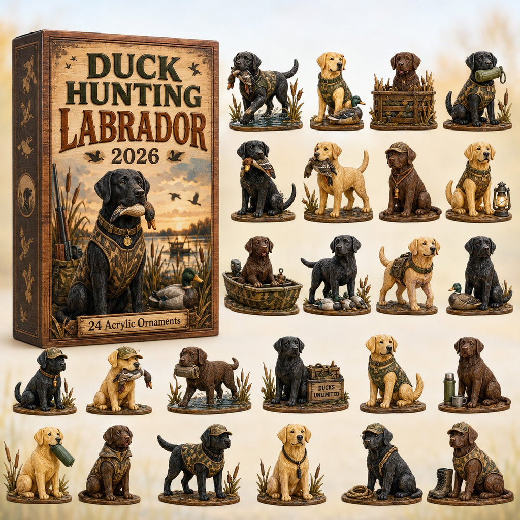 Duck Hunting Labrador advent calendar