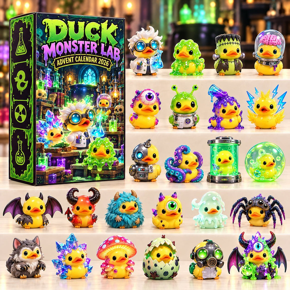 Duck Monster Lab advent calendar