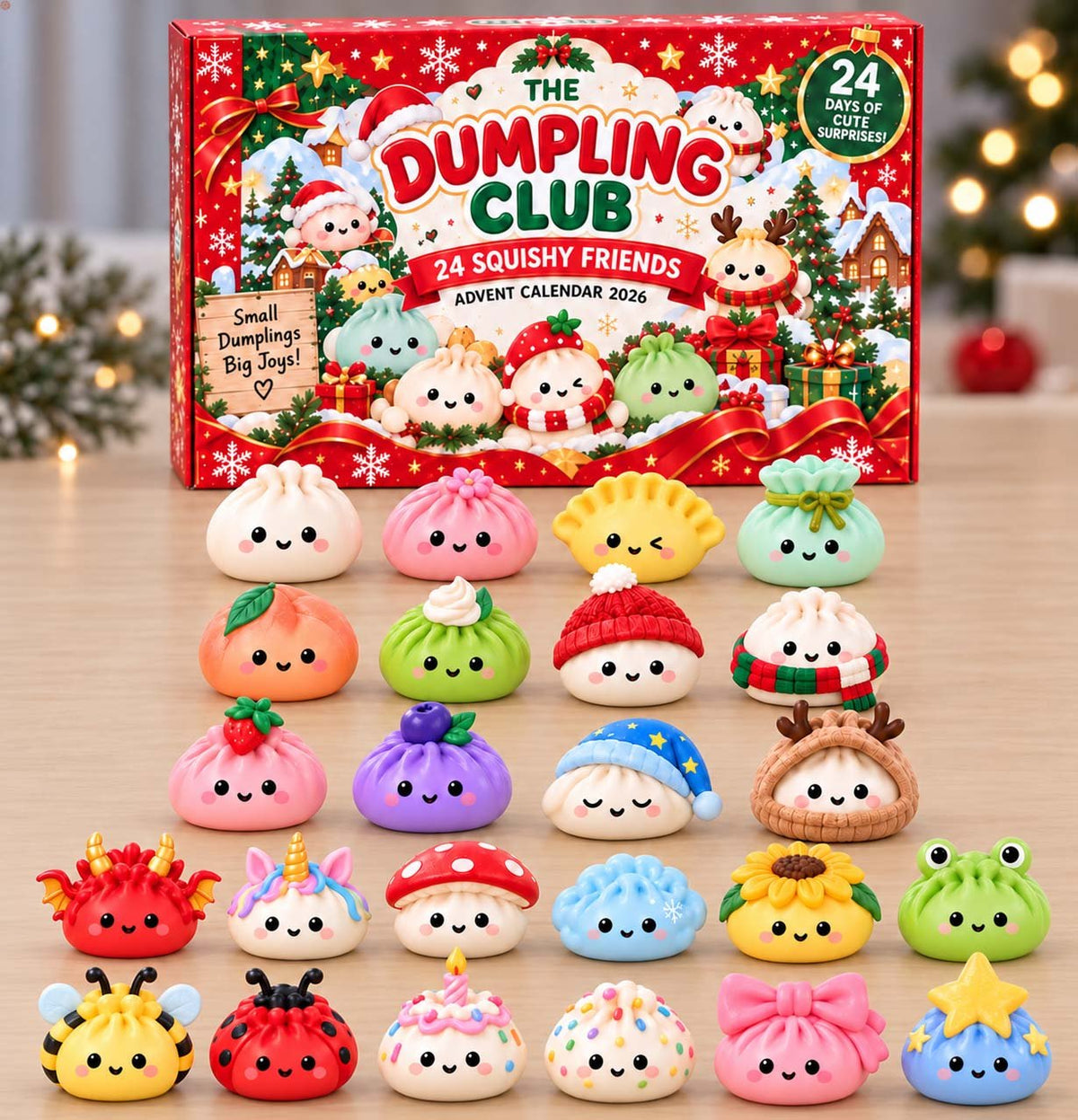 Dumpling Christmas Club advent calendar