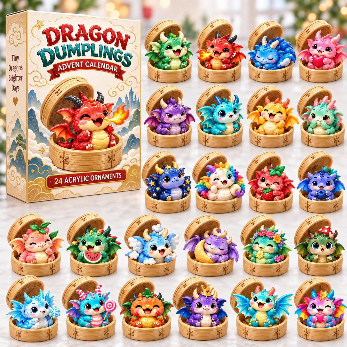 Dumpling Dragon advent calendar