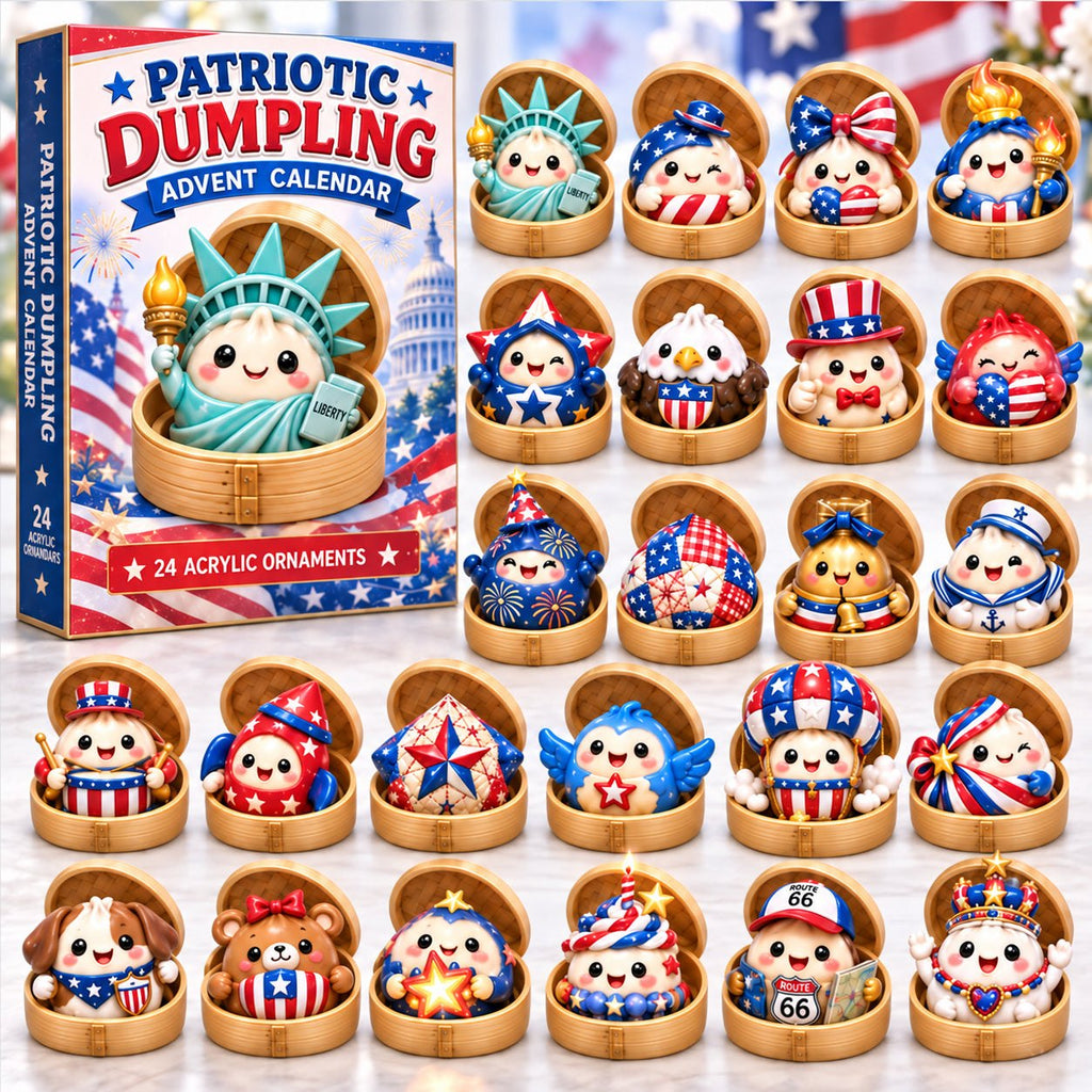 Dumpling Patriotic advent calendar
