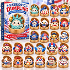 Dumpling Patriotic advent calendar