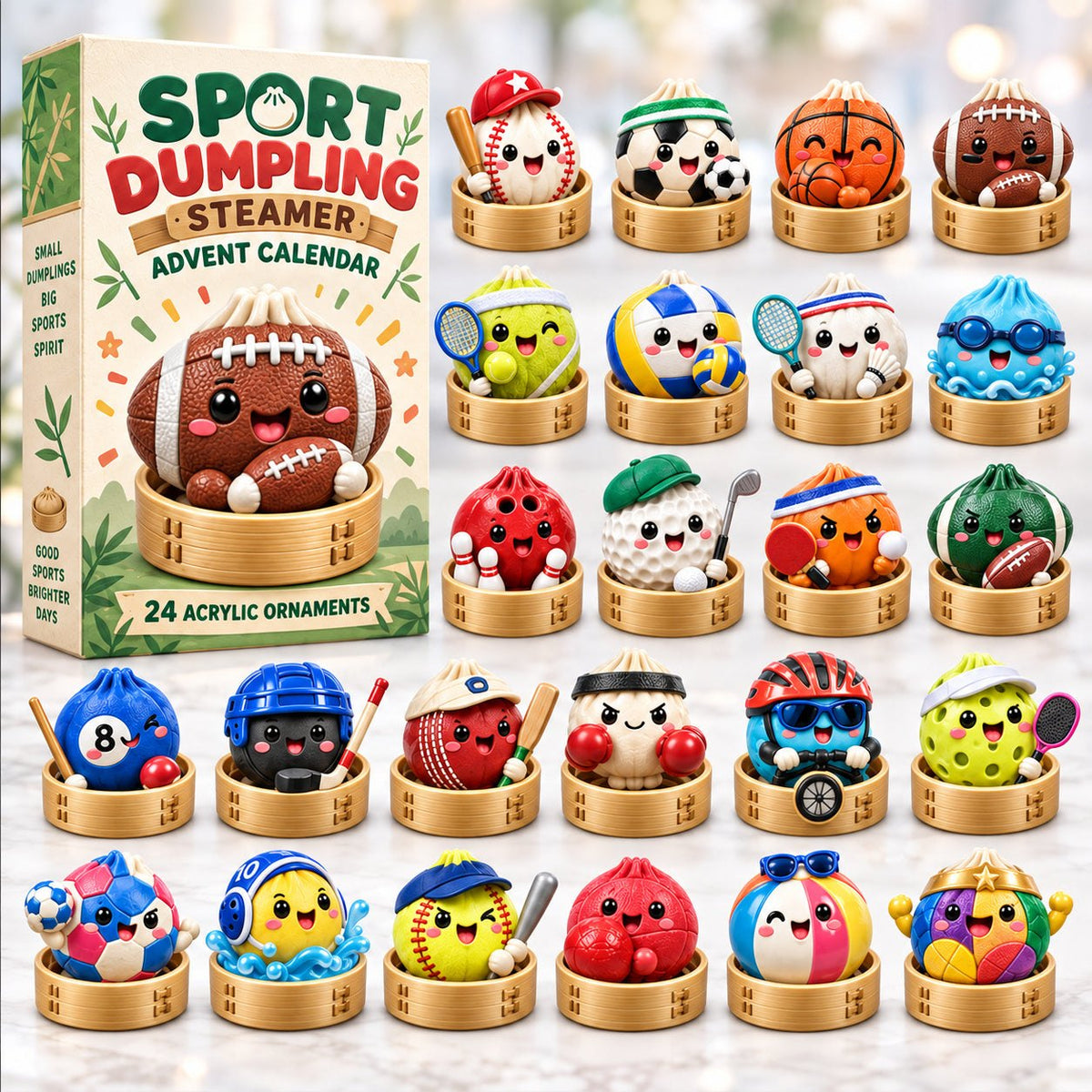 Dumpling Sport advent calendar