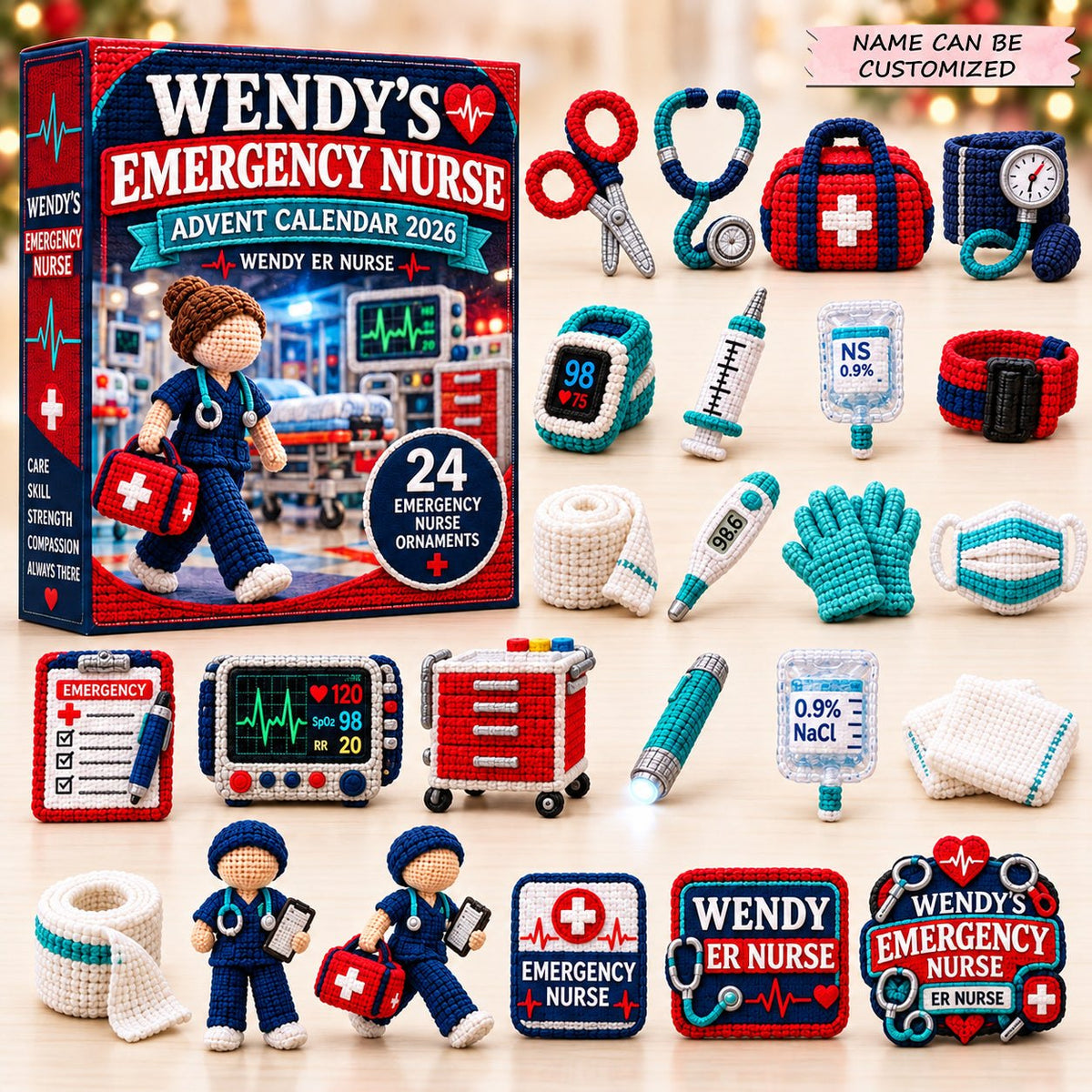 Emergency Nurse advent calendar