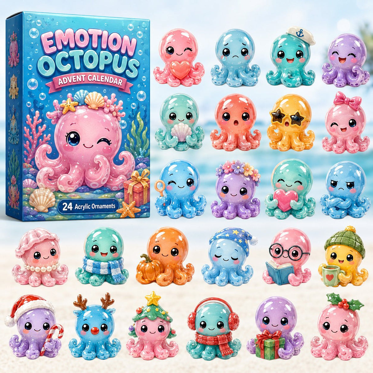 Emotion Octopus advent calendar