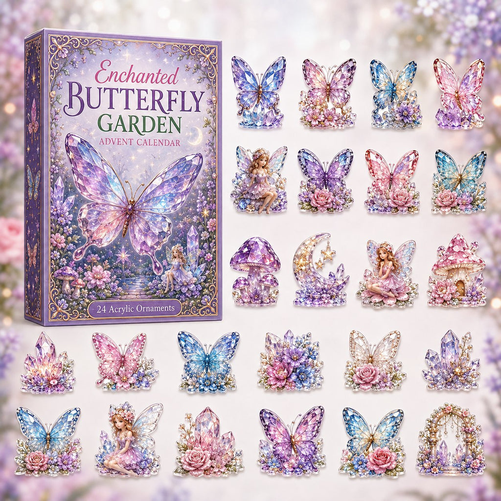 Enchanted Butterfly Garden advent calendar