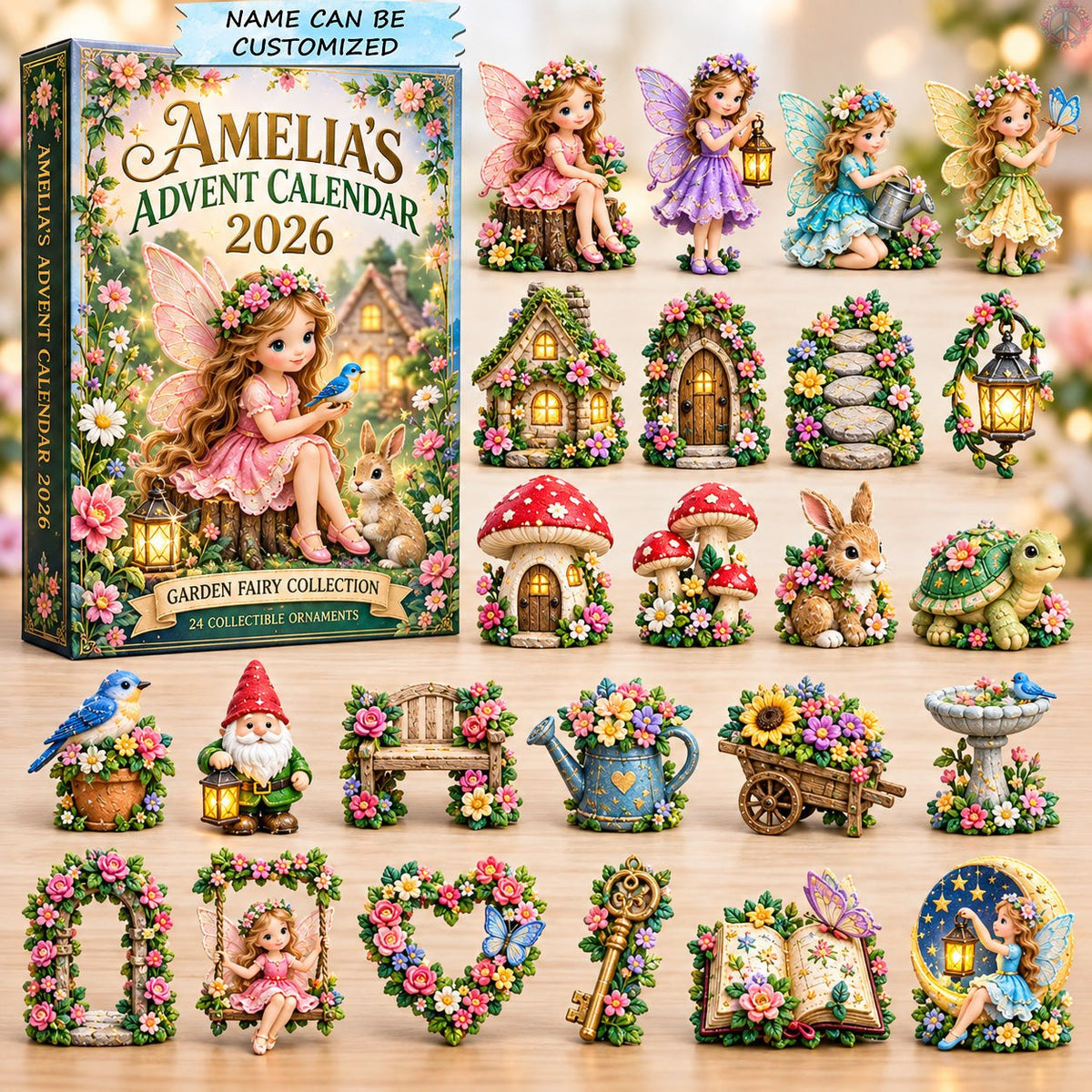 Enchanted Fairy Garden advent calendar