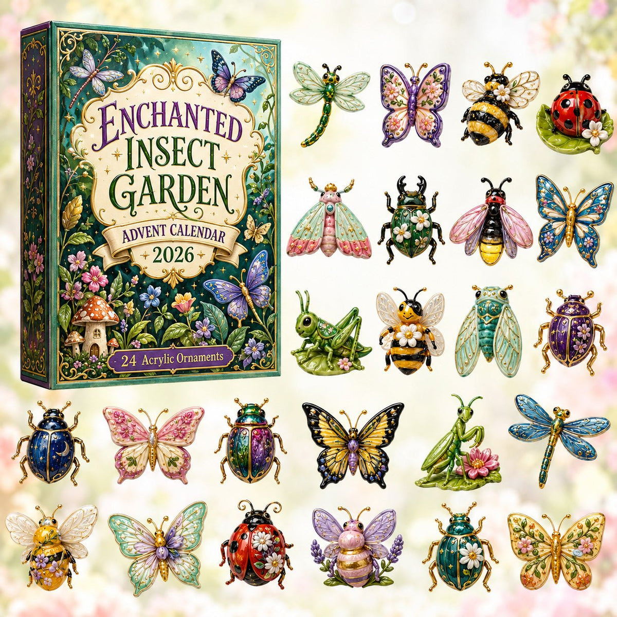 Enchanted Insect Garden advent calendar