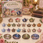 Enchanted Teapots Advent Calendar - 24 Acrylic Charms