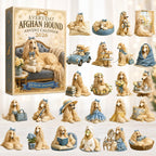 Everyday Afghan Hound advent calendar