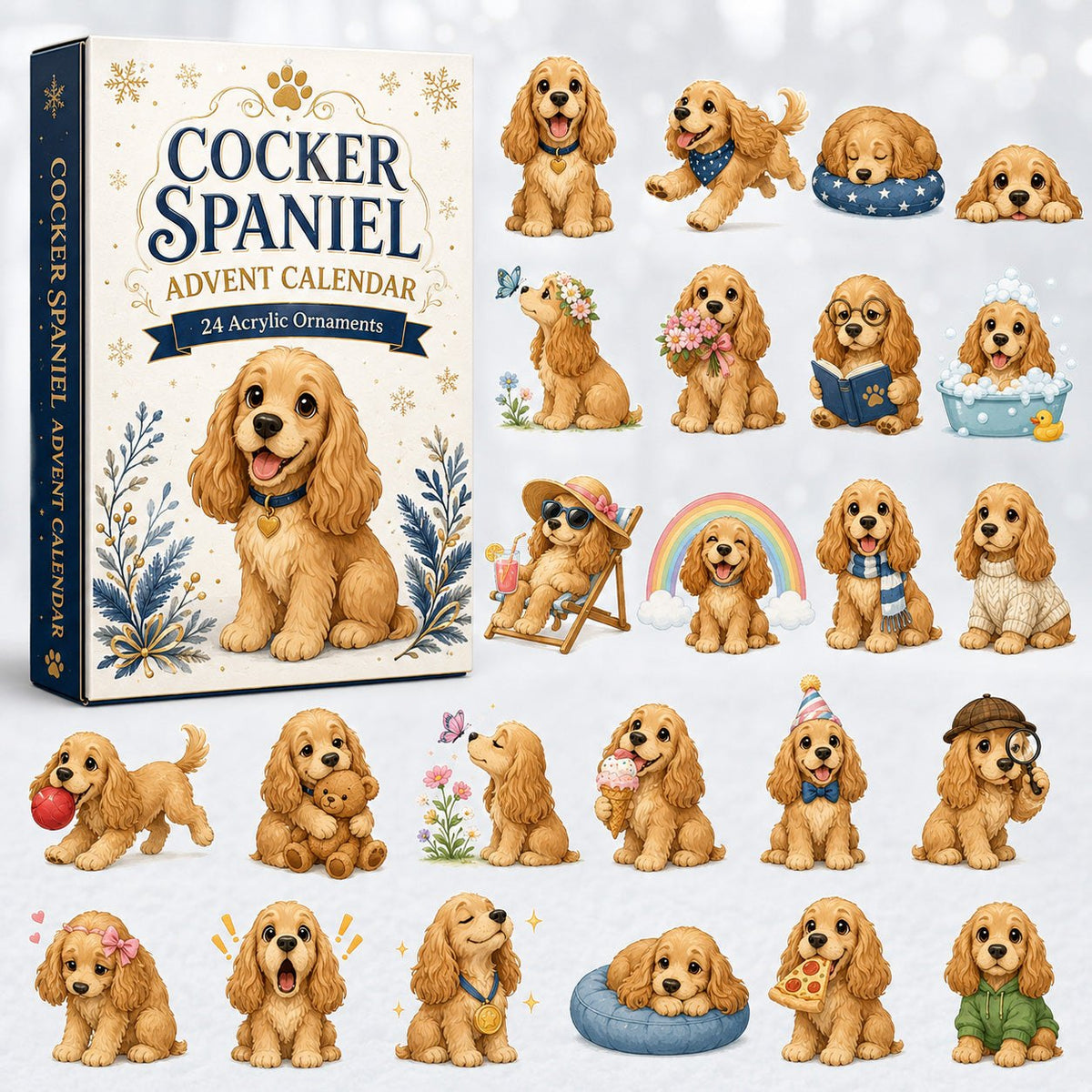 Everyday Cocker Spaniel advent calendar