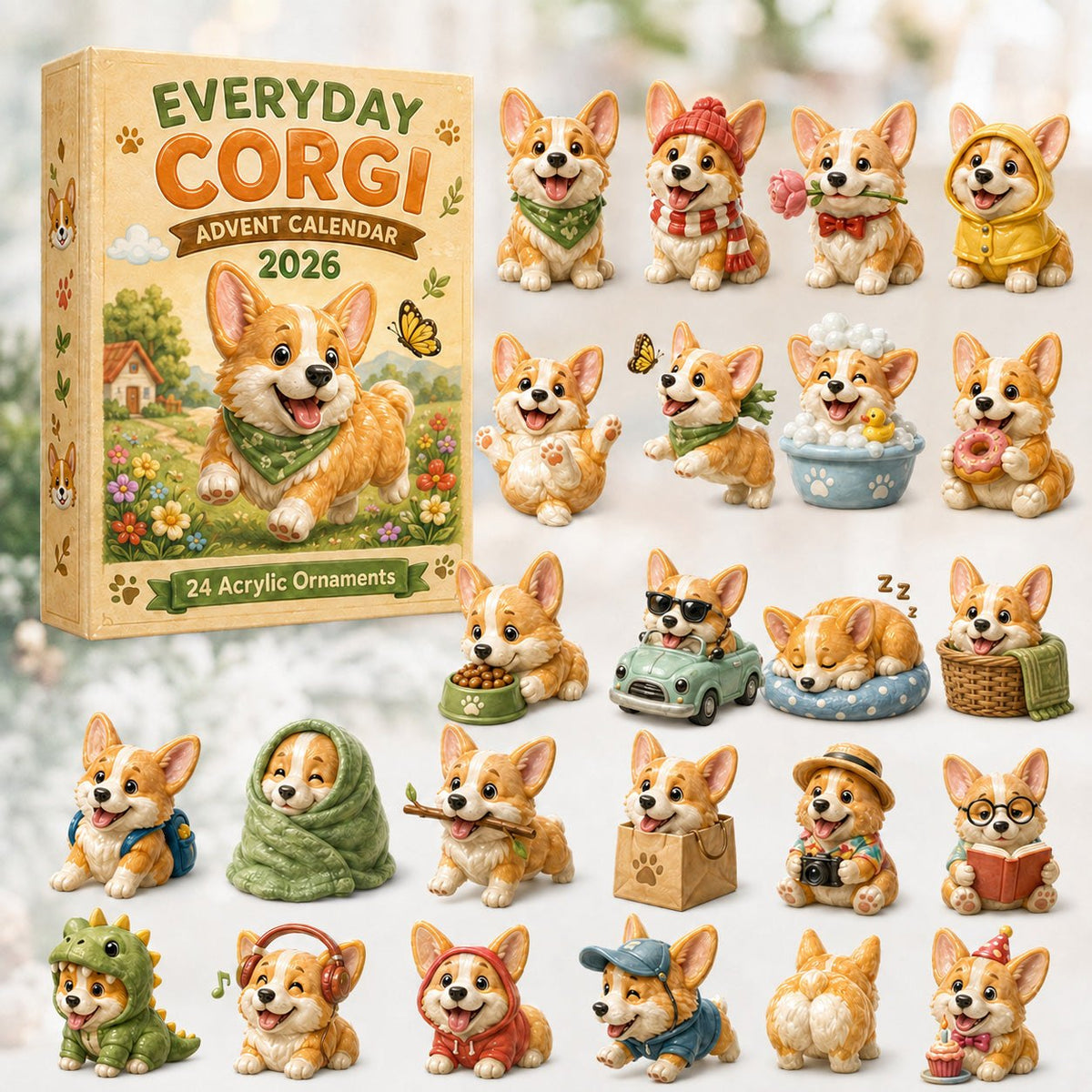 Everyday Corgi advent calendar