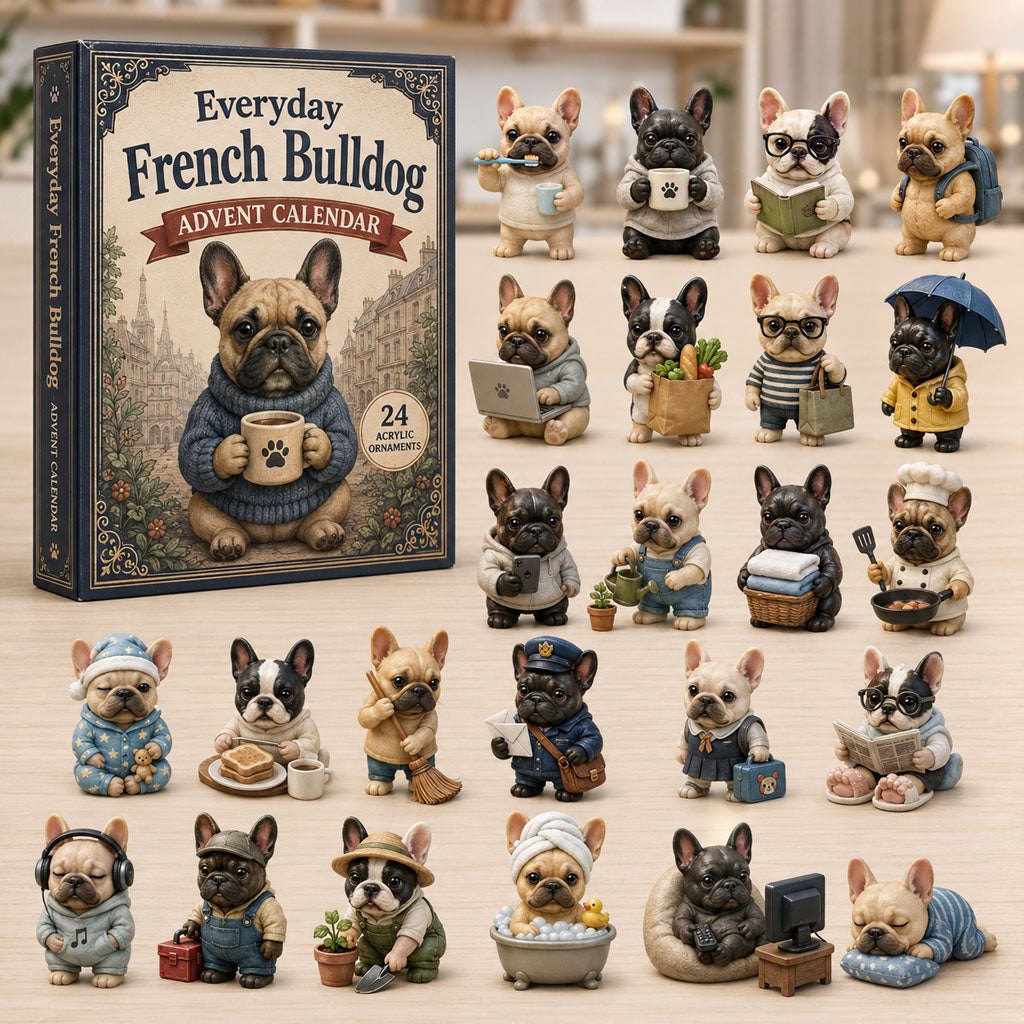 Everyday French Bulldog advent calendar