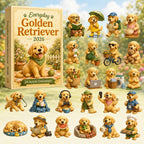 Everyday Golden Retriever advent calendar
