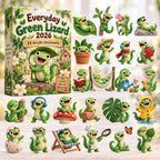 Everyday Green Lizard advent calendar