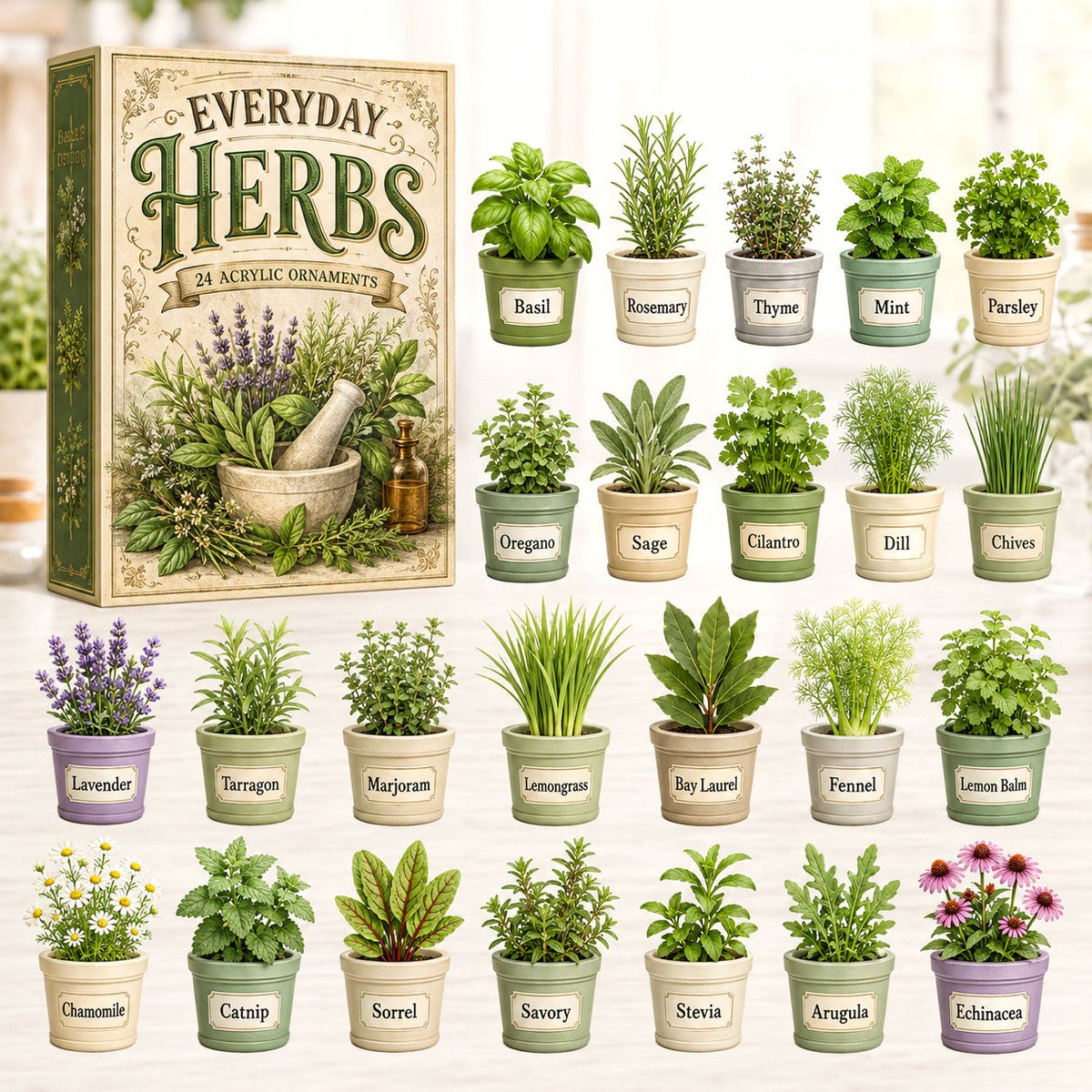 Everyday Herbs advent calendar