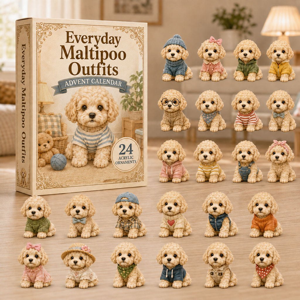 Everyday Maltipoo Outfits advent calendar