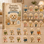 Everyday Maltipoo Outfits advent calendar
