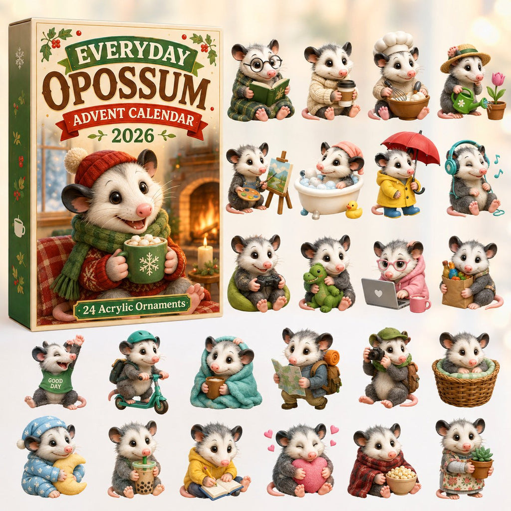 Everyday Opossum advent calendar