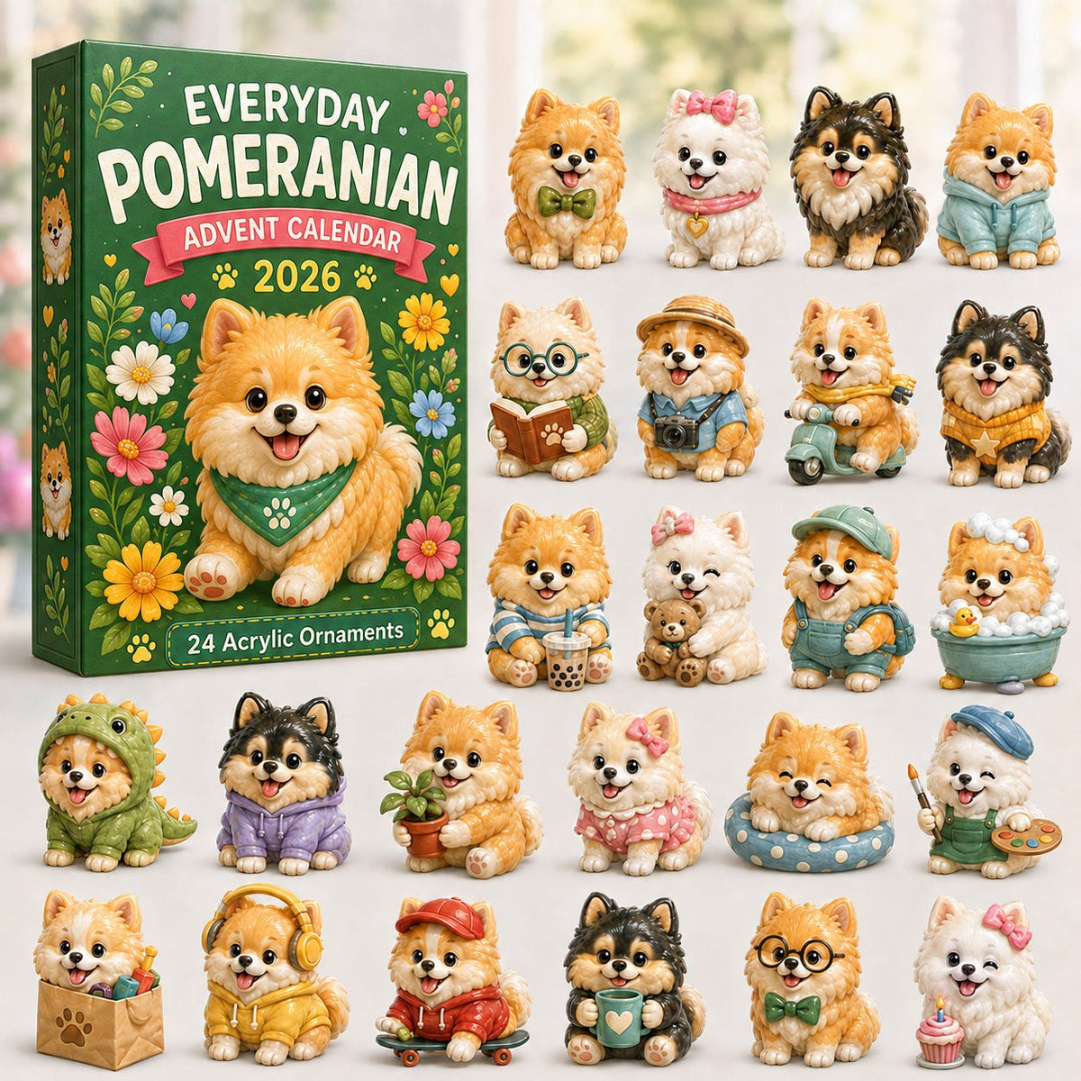Everyday Pomeranian advent calendar