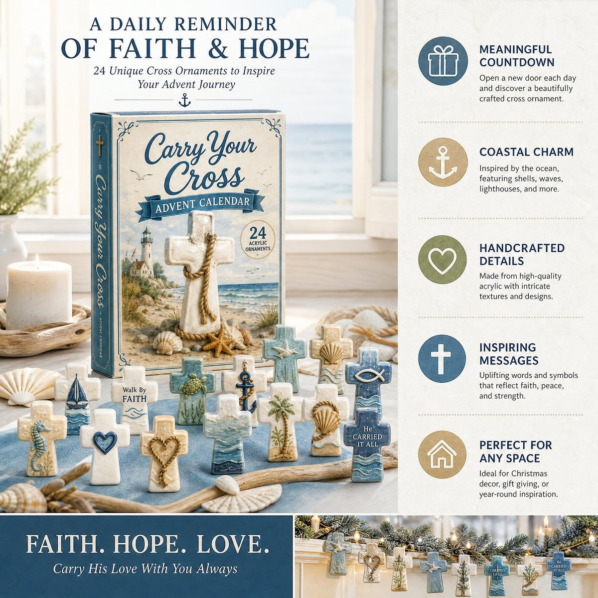 Faith Crosses advent calendar