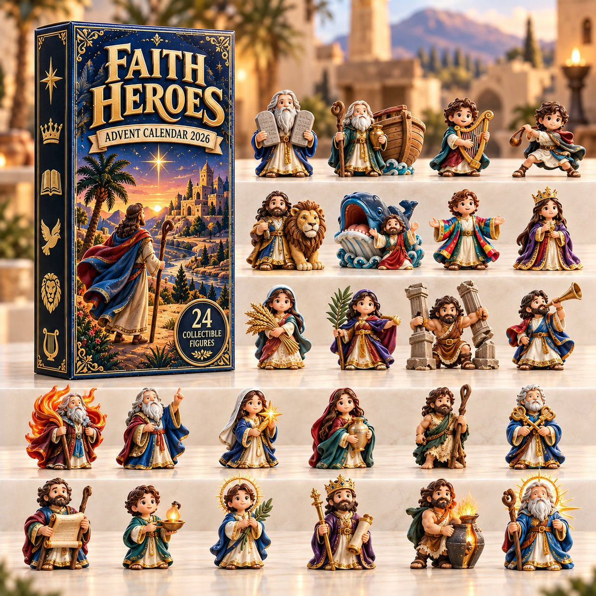 Faith Heroes advent calendar