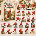 Faithful Cardinal advent calendar
