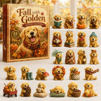 Fall With Golden advent calendar