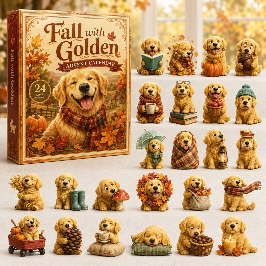 Fall With Golden advent calendar