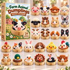 Farm Animal Dumpling advent calendar