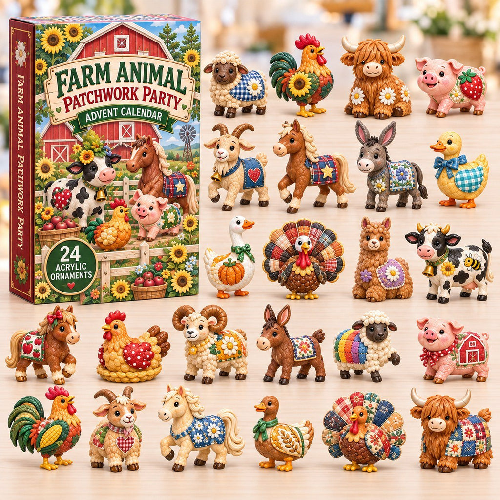 Farm Animal Party advent calendar