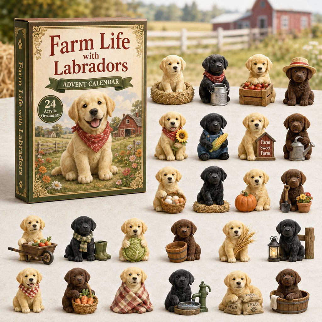 Farm Life Labrador advent calendar