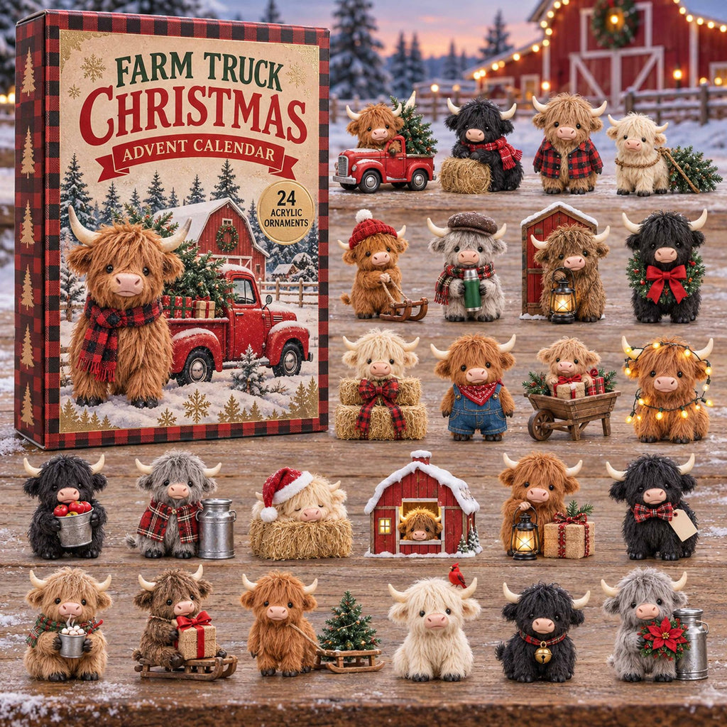 Farm Truck Christmas advent calendar