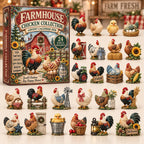 Farmhouse Chicken advent calendar