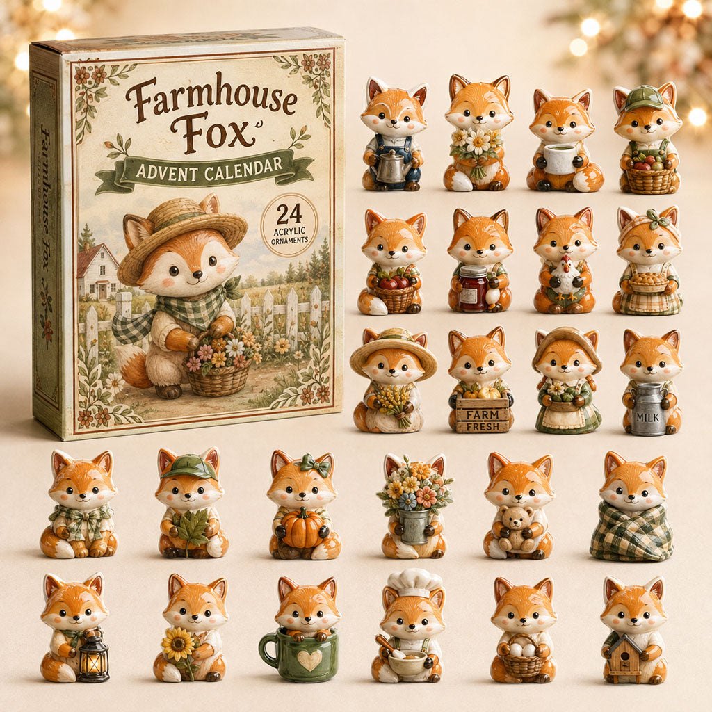 Farmhouse Fox advent calendar