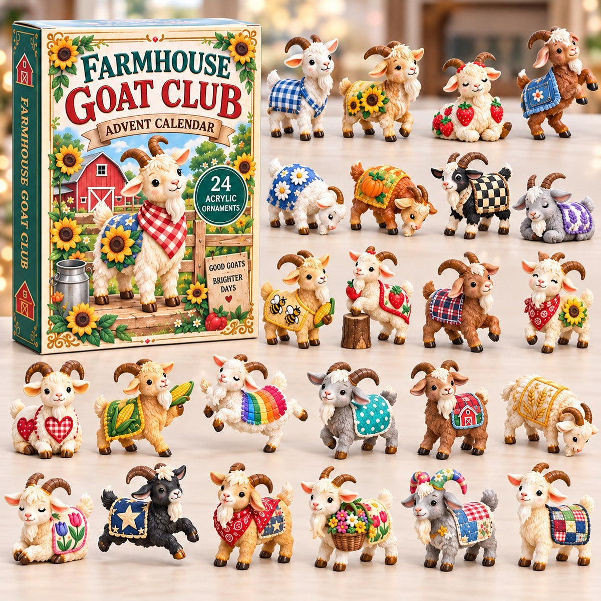 Farmhouse Goat Club advent calendar