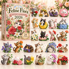 Feline Flora advent calendar